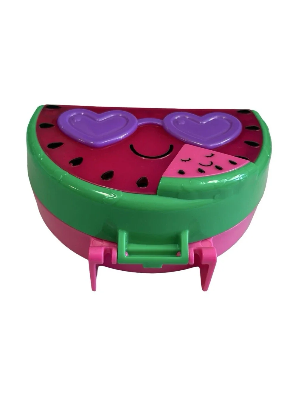 2021 Polly Pocket Watermelon Pool Party Compact Scented Playset - No Accessories